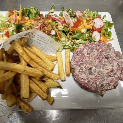 Tartare de bœuf Charolais, coupé au couteau